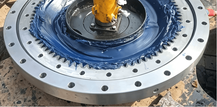 slewing bearing noise sound comparison chart