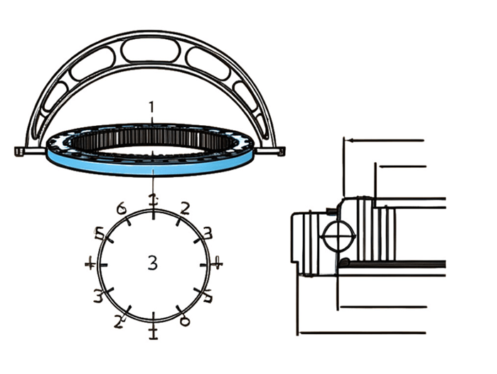 slewing bearing installation procedure